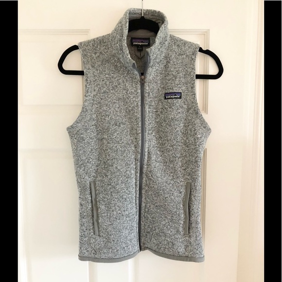 Patagonia Jackets & Blazers - Patagonia Grey Knit Better Sweater Fleece Zipper Vest